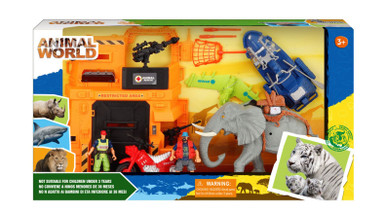 Animal World Mega Underwater Shark Playset | Toymate