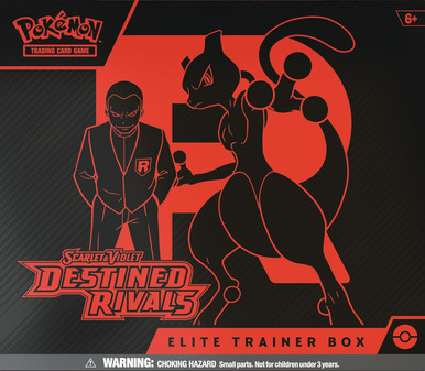 Pokemon TCG Scarlet & Violet 10 Destined Rivals Elite Trainer Box