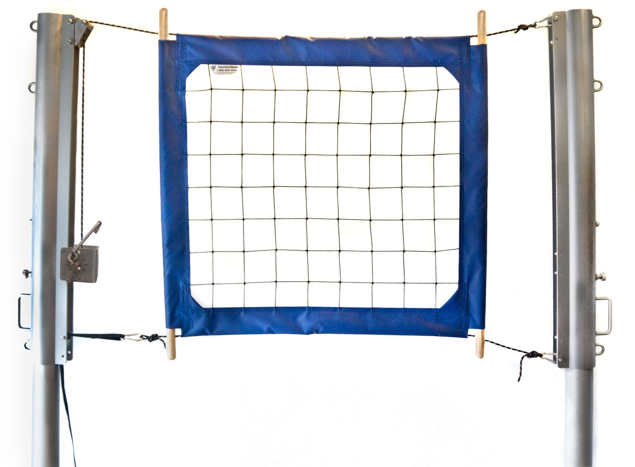 Outdoor Volleyball System POP-Bazooka E-Z Adjust Professional Outdoor Poles