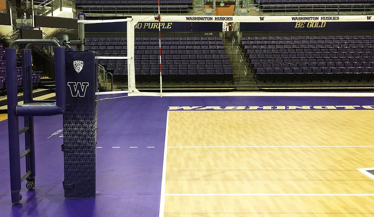 Indoor Volleyball System Steel Systems Patriot Professional Steel
