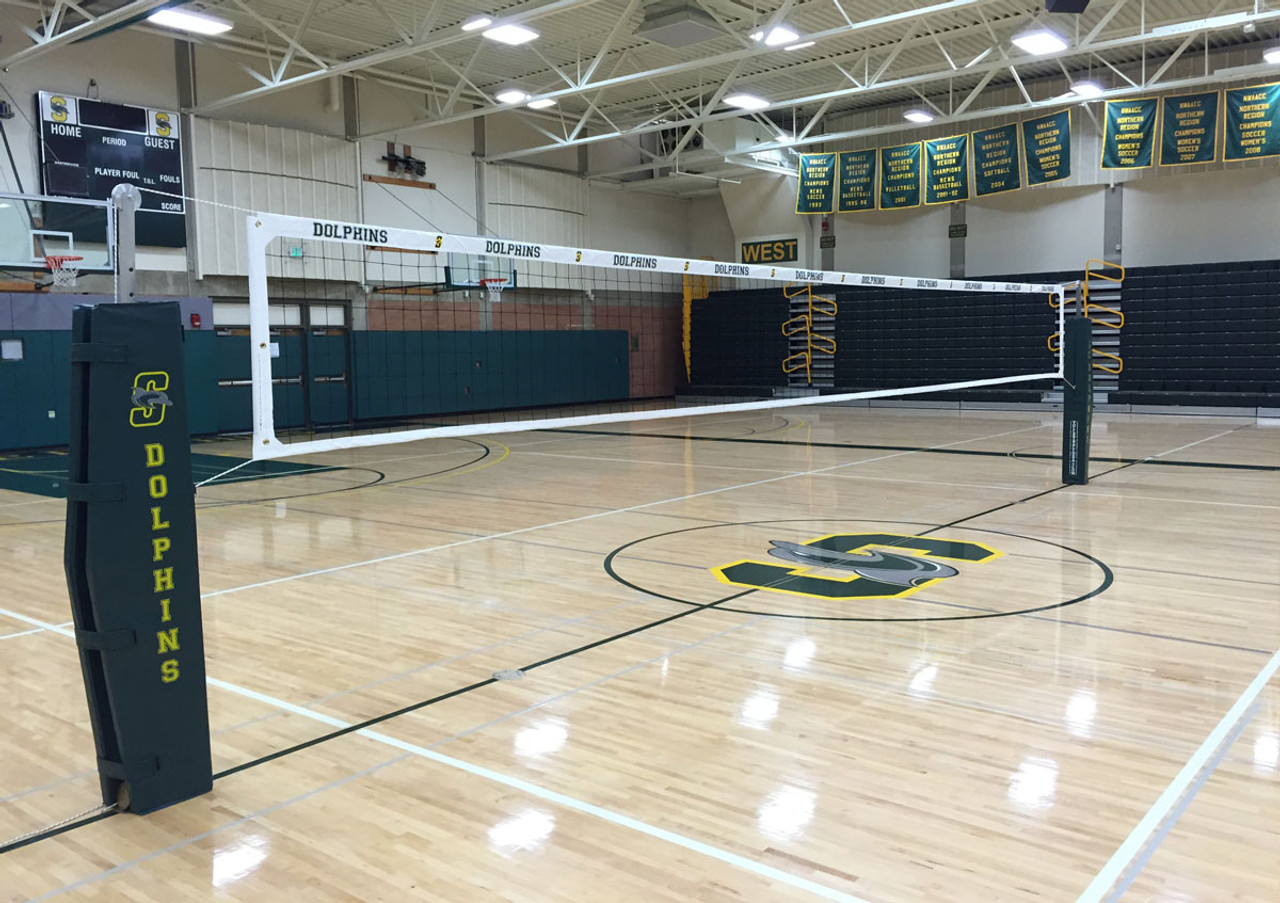 Indoor Volleyball System - Aluminum Systems - Patriot Professional ...