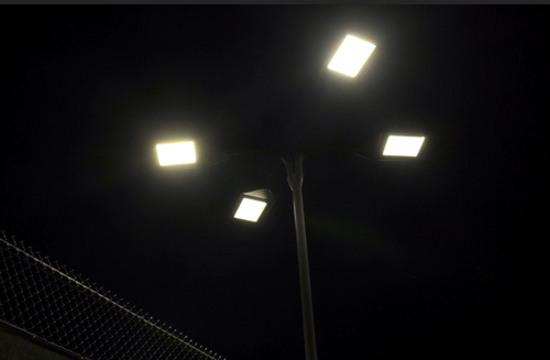 20 ft.  Quad-Head LED-VCL Volleyball Light