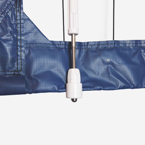 Ultra Clamp-On Volleyball Antenna Set With Jersey Protectors
