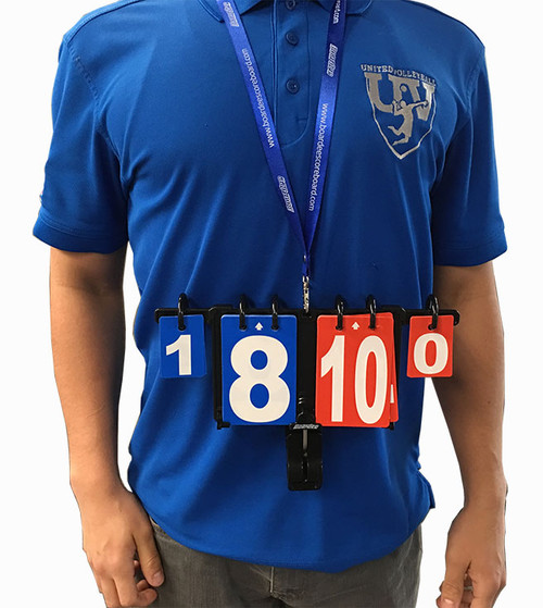 Wearable or Clip-On Scoreboard