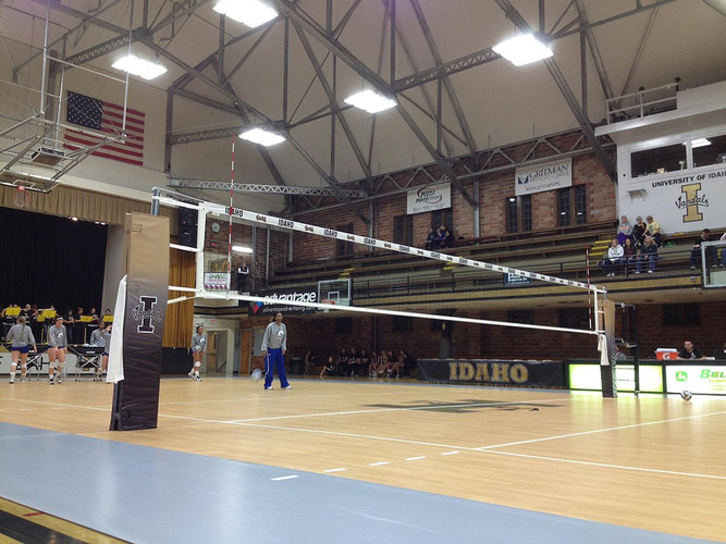Indoor Volleyball System Steel Systems Patriot Professional Steel