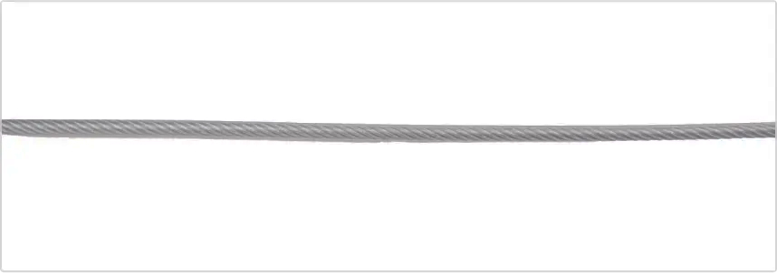 Galvanized Steel Cable close-up