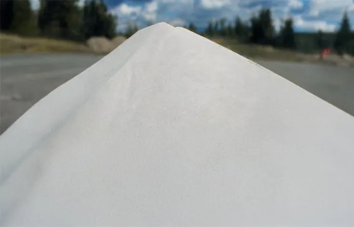 Example of our volleyball sand ready to deliver