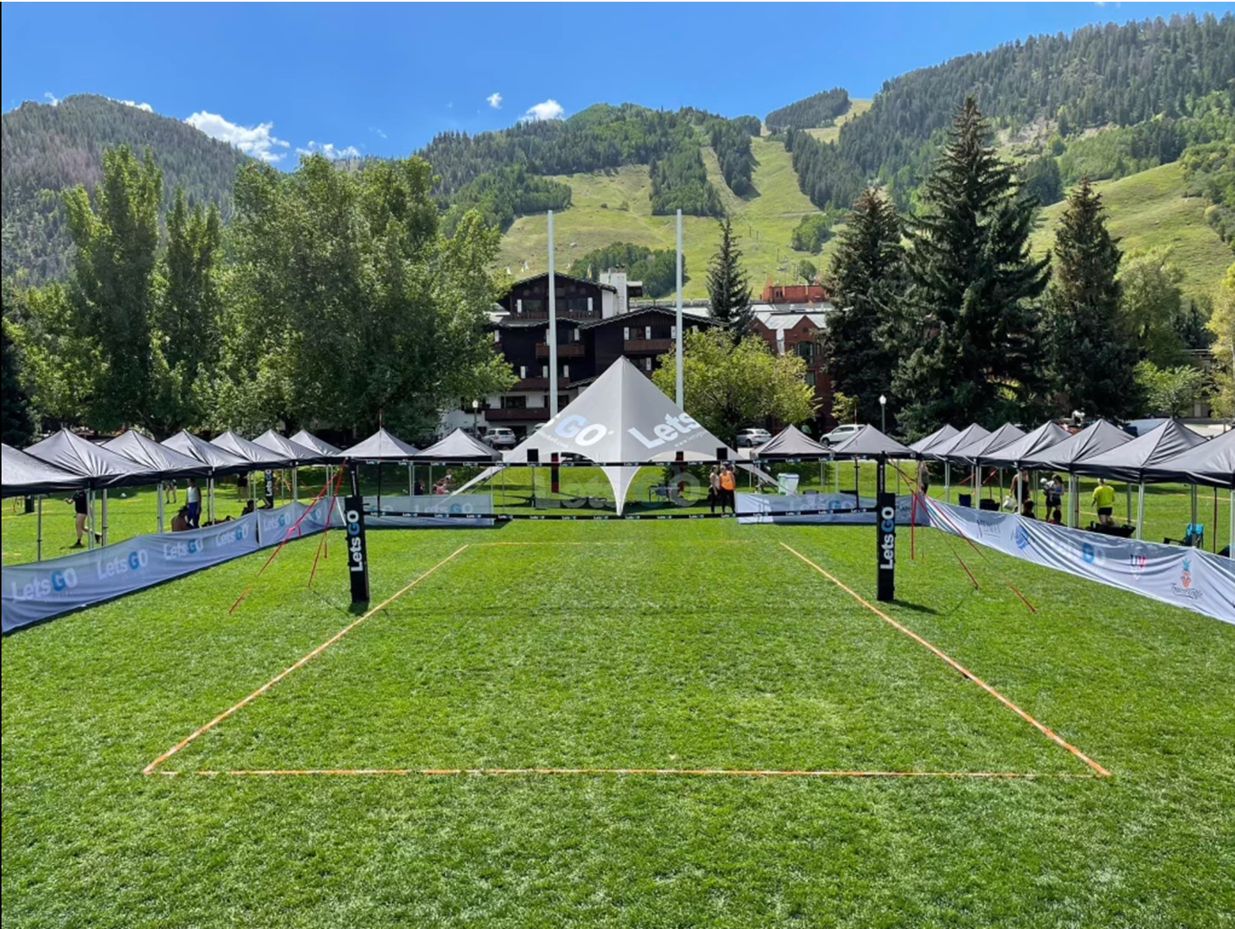 Professional Grass Court Installation