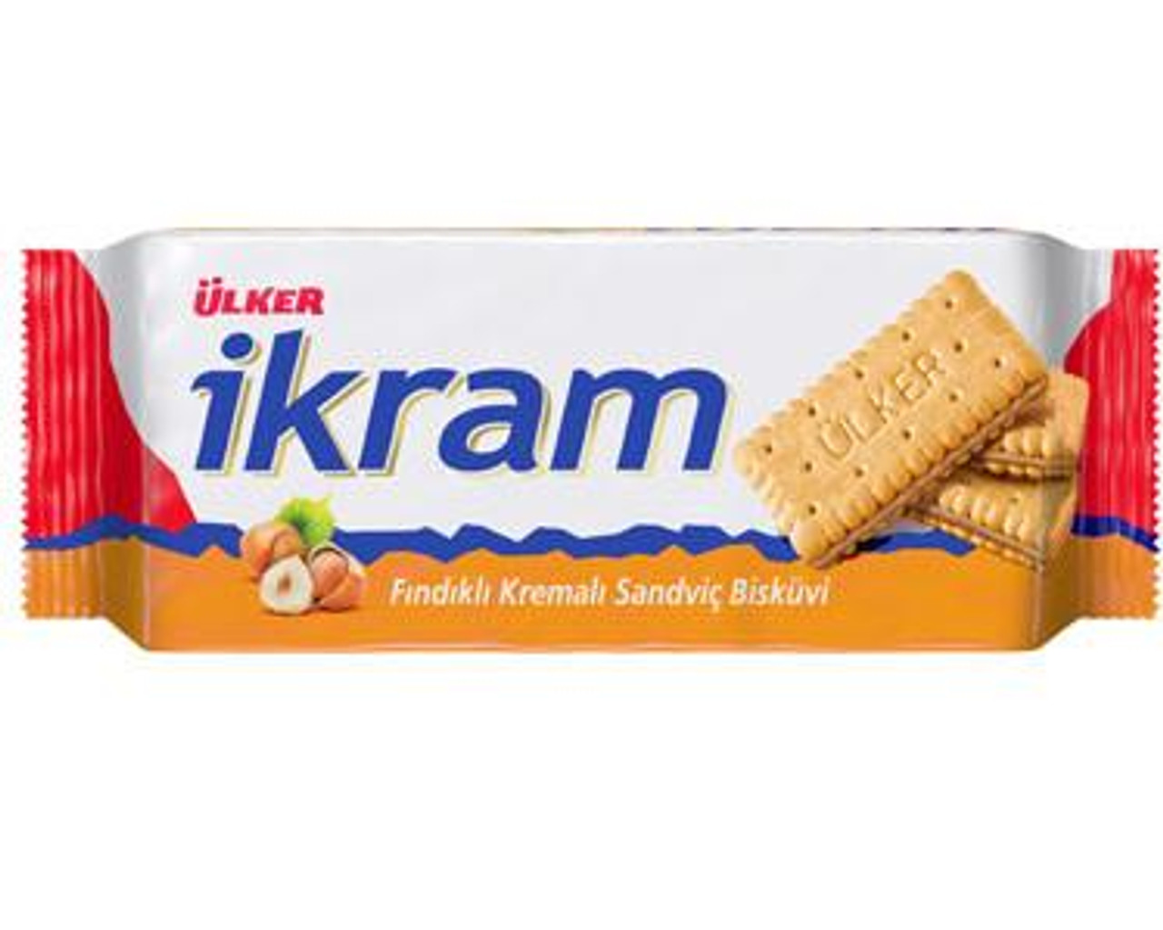 ULKER Ikram Biscuit w/Hazelnut 100g - Bakkal International ...