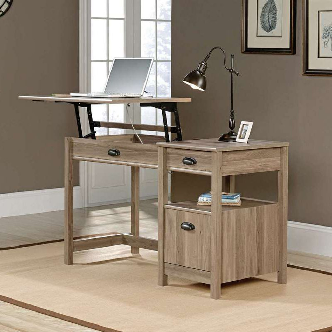 Secretary shop standing desk