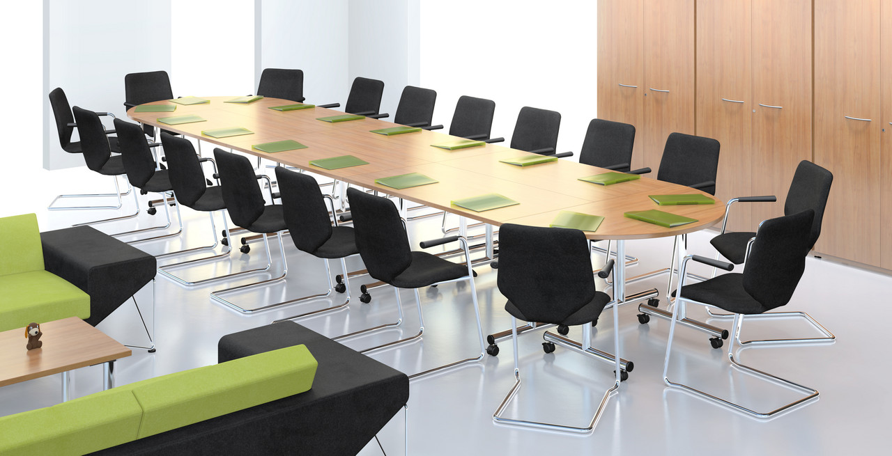 Modular Flip Top Office Tables The Chair Clinic Ltd