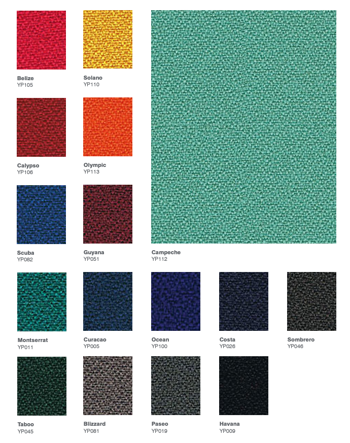 Phoenix fabric samples & swatch card