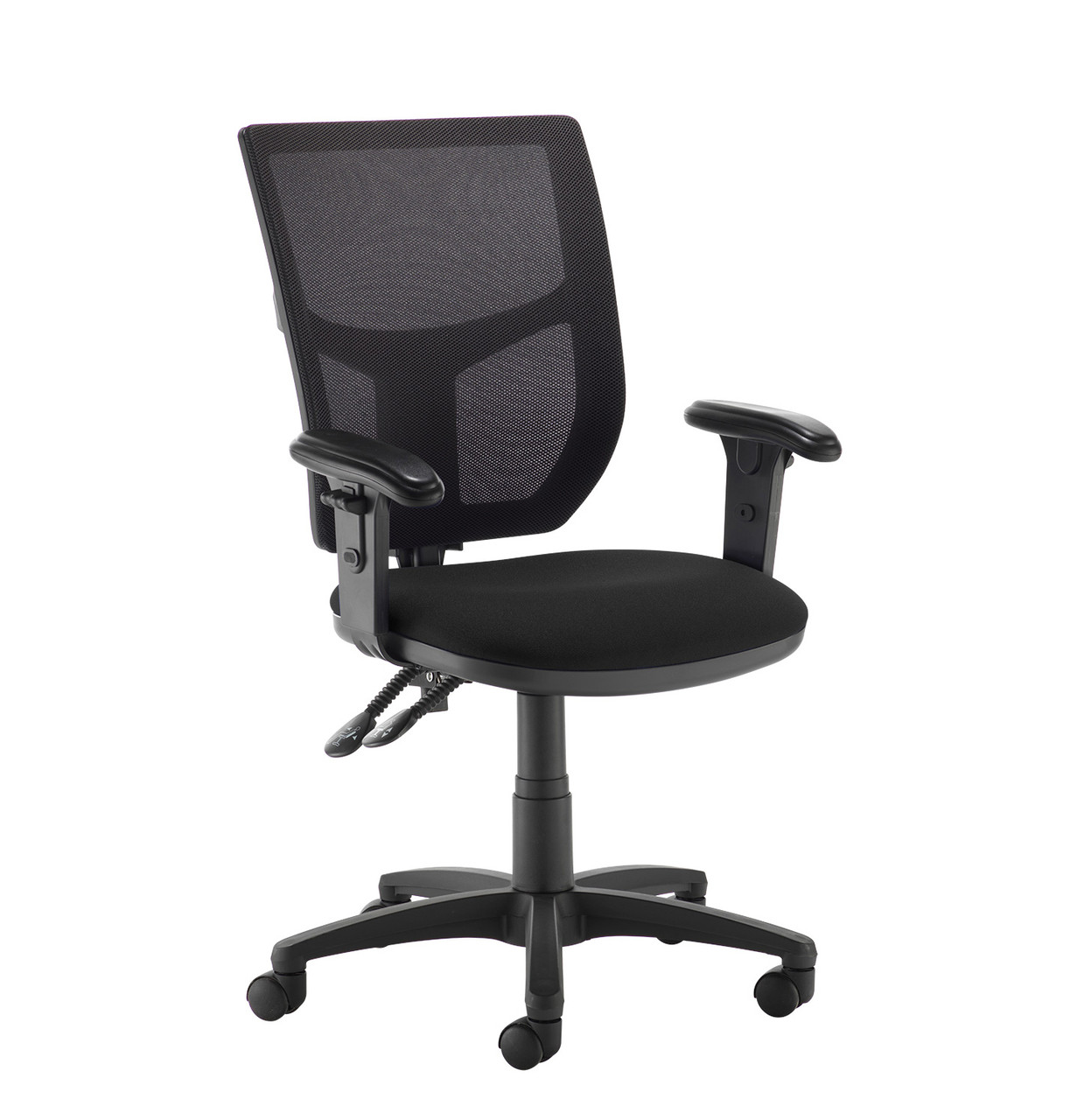 office chair mesh back adjustable arms