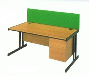 Upholstered Rectangular Desktop Screens Upholstered Rectangular Desktop Screens