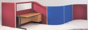 Upholstered Wave Screens Upholstered Wave Screens