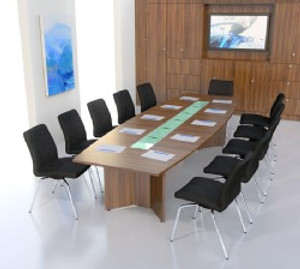 Ambus Barrel Meeting Table Ambus Barrel Meeting Table