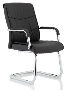 Carter Black Cantilever Chair Carter Black Cantilever Chair