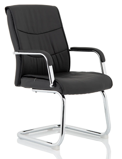Carter Black Cantilever Chair