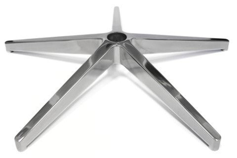 AL712 - Polished aluminium base