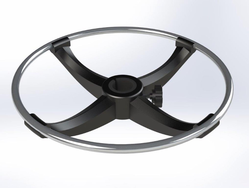 Counter chair foot ring 