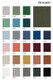Oceanic fabric samples & swatch card