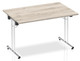 Impulse folding rectangular top desk