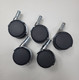 Chrome Hood Castors - Premium all metal 