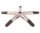 ALA350 - Aluminium Chair Base 27" with Plastic Caps