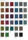 X2 fabric samples & swatch card