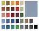 Aspect fabric samples & swatch card