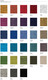 Gravity fabric samples & swatch card