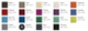 Mardi Gras™ fabric samples & swatch card