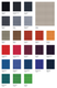 Urban fabric samples & swatch card