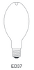 LU1000/ED37 Bulb Shape