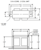 71A5570 Advance Metal Halide Ballast - Dimensions