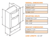 MPS-1000A-Q-KIT Dimensions