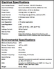 LED12W-24-C0500 Thomas Research - General Specifications