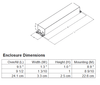 IOP-2PSP32-N Advance Optanium  - Dimensions