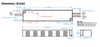 LED50W-072-C0530-D Thomas Research - Dimensions