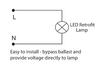 Venture LED Retrofit Lamp Wiring Diagram