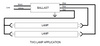 ISA259T8MV Two 2 lamp wiring