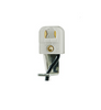 G5 Mini Bi-pin Base Socket for Linear T5 Lamp - Long Bracket and Leads 