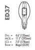 Plusrite ED37 Shape