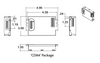 C213UNVSV3ME Universal  Dimming Ballast - Dimensions