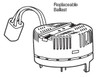 17040Q (17040Q2 EC2T-40 LPF) TCP 40W Circline Ballast