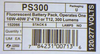 Lithonia Power Sentry PS300 Box Label