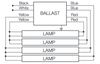 QHE4X32T8/UNV ISH-SC Quicktronic (51347/*27466T) - Wire Diagram