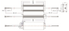 Excelsys Technologies LXD75-1400SW 75W 1.4A LED Driver Mechanical Specs