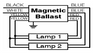 MB2X40/120RS Sylvania 48001 Ballast - Wiring