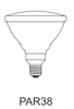 CMH100PAR38/FL/830 Bulb Shape